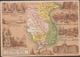 INDOCHINE     Carte   115 X 77 Mm  "LAOS" MISSING By SIAM And VIETNAM  Ref.  4114 - Viêt-Nam