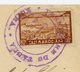 TUNISIE ENV 1938 BIZERTE OMEC DAGUIN LETTRE AVION => METZ - Lettres & Documents