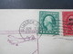 USA 1931 First Flight Cover Air Mail Bismarck N.Dak. Nr. 179 Geschnitten Und Vorrausentwertung Molly Pitcher - Lettres & Documents