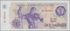 Delcampe - Albania / Albanien: Lot With 6 Banknotes Comprising 100, 500 Leke 1991, 500 Leke 1996 And 1, 10 And - Albanie