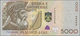 Albania / Albanien: Set With 4 Banknotes Of The 2001 Issue With 200, 500, 1000 And 5000 Leke, P.67-7 - Albanië