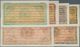 Albania / Albanien: Set With 6 Banknotes 1953 Issue Of The Foreign Exchange Certificates With 1, 5, - Albania