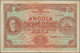 Angola: Banco Nacional Ultramarino - Provincia De Angola 50 Escudos 1921, P.60, Lightly Stained, Mar - Angola