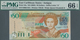 Delcampe - Antigua: Nice Set With 4 Banknotes 50 Dollars ND(2003), P.45a, All In UNC And Three Of Them Consecut - Altri & Non Classificati