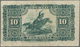 Argentina / Argentinien: 10 Pesos 1866 P.S1527 (VG) And 10 Centavos 1884 P.6 (F+). (2 Pcs.) - Argentina