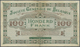 Belgium / Belgien: 100 Francs 1915 P. 90, Rare Note, Center Fold And Handling In Paper, Corner Fold - Other & Unclassified