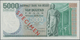Belgium / Belgien: 5000 Francs 1971-77 SPECIMEN, P.137s, Almost Perfect With One Vertical At Center - Altri & Non Classificati