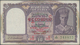 Delcampe - Burma / Myanmar / Birma: Lot With 4 Banknotes 1, 5, 10 And 100 Rupees ND(1947), All With Overprint “ - Myanmar