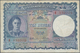 Delcampe - Ceylon: Nice Group With 3 Banknotes 5 Rupees 1941 P.32 (F), 10 Rupees 1941 P.36A (F+) And 25 Cents 1 - Sri Lanka