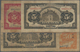 China: Very Nice Lot With 4 Banknotes Bank Of Communications With 5 Yuan 1914 SHANTUNG Branch P.117p - China