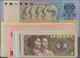 China: Set With 29 Banknotes Of The 1980-1990 Series Including 4 X 1 Jiao P.881a In UNC, 3 X 2 Jiao - China