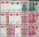 Delcampe - China: Peoples Republic Of China, Huge Lot With 60 Banknotes 1999-2005 Comprising 14 X 1 Yuan 1999 W - China