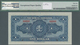 China: New Fu-Tien Bank 1 Dollar 1929 SPECIMEN, P.S2996s In Perfect UNC, PMG Graded 66 Gem Uncircula - China