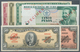 Cuba: Banco Nacional De Cuba Set With 6 Specimen Comprising 50 Pesos 1958 Specimen, 100 Pesos 1959 S - Kuba