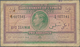 Cyprus / Zypern: Pair With 2 Shillings 1946 And 5 Shillings 1944, P.21, 22, Both In Almost Well Worn - Zypern