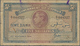 Cyprus / Zypern: Pair With 2 Shillings 1946 And 5 Shillings 1944, P.21, 22, Both In Almost Well Worn - Zypern