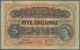 East Africa / Ost-Afrika: The East African Currency Board 5 Shillings 1953 Elizabeth II At Right P.3 - Sonstige – Afrika