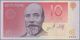 Delcampe - Estonia / Estland: Nice Set With 8 Banknotes Comprising 25 Krooni 2002 Replacement Note Series "ZZ", - Estland