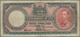 Fiji: Government Of Fiji 1 Pound 1940, P.39c, Minor Margin Splits, Stained Paper And Several Folds. - Fidschi