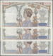 France / Frankreich: Set Of 3 CONSECUTIVE Notes 5000 Francs "Victoire" 1939 P. 97, S/N 06543291 & -3 - Sonstige & Ohne Zuordnung