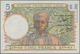 French Equatorial Africa / Französisch-Äquatorialafrika: Afrique Française Libre 5 Francs ND(1941), - Equatorial Guinea