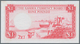 Gambia: Set Of 2 Notes Containing 1 & 5 Pounds ND(1965-70), P. 1,2, Both With Light Corner Bends, St - Gambia