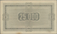 Greece / Griechenland: Agricultural Treasury Bond 25.000 Drachmai 1943, P.139, Highly Rare Note In G - Griechenland