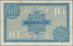 India / Indien: 10 Rupees ND P. 7b, Used With Vertical And Horizontal Fold, 2 Pinholes At Left, Cris - Indien