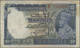 India / Indien: 10 Rupees ND Sign. Taylor, Portrait KGV P. 16a, Used With Several Folds In Paper, So - Indien