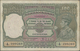 India / Indien: 100 Rupees ND(1937) Portrait KGIV P. 20g, CAWNPORE Issue, Used With Folds And Pinhol - Indien