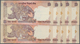 India / Indien: Set Of 10 Notes 10 Rupees ND P. 89 With Interesting Serial Numbers From 0000000 To 9 - India