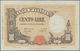 Delcampe - Italy / Italien: Set Of 5 Notes 100 Lire 1943/44 P. 67, All In Similar Condition, Light Folds In Pap - Otros & Sin Clasificación