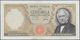 Italy / Italien: 100.000 Lire 1967 P. 100a Manzoni, S/N B003488C, Washed And Pressed, Minor Border T - Sonstige & Ohne Zuordnung