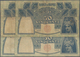 Italy / Italien: Set Of 4 Pcs Banco Di Napoli 50 Lire 1909-1921 P. S856, All Notes Used, Two Without - Sonstige & Ohne Zuordnung