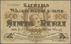 Latvia / Lettland: 100 Rubli 1919 P. 7f, Used With Center Fold And Handling In Paper, No Holes Or Te - Latvia