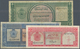 Libya / Libyen: Set Of 3 Banknotes Containing 1/4, 1 & 5 Pounds L.1963 P. 28, 30, 31, All Used With - Libya