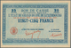 Luxembourg: 25 Franken 1918 P. NL, Serie B, Without Serial Number, Condition: UNC. - Luxembourg