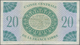 Saint Pierre & Miquelon: Caisse Centrale De La France Libre 20 Francs 1941 With Serial Number LA029. - Otros & Sin Clasificación