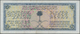 Saudi Arabia  / Saudi Arabien: Pair Of The 5 Riyals AH1373 (1954), P.3, One In VF+ With A Soft Verti - Saudi-Arabien