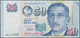 Singapore / Singapur: 50 Dollars ND(1999) P. 41b With Solid Serial Number #2BS 444444 In Condition: - Singapore