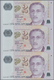 Delcampe - Singapore / Singapur: Set Of 7 Uncut Sheets Of 3 Notes (21 Notes In Total) Of 2 Dollars ND P. 46, Al - Singapur