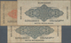 Suriname: Set With 3 Banknotes 50 Cent And 2x 1 Gulden 1942, P.104c, 105c In Condition: F/F- (3 Pcs. - Suriname