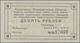 Ukraina / Ukraine: Kramatorsk Metallurgical Society 10 Rubles 1917, P.NL (R 15451), Pencil Writing A - Ukraine