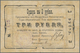 Ukraina / Ukraine: Voucher For 3 Rubles 1918, P.NL (R 18652), Small Holes At Center, Several Folds A - Ukraine