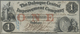 United States Of America: IOWA - The Dubuque Central Improvement Company 1 Dollar 1858, Countersigne - Sonstige & Ohne Zuordnung