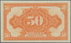 Alle Welt: Small Collectors Album With 57 Banknotes Comprising For Example Russia - Siberia 50 Kopek - Autres & Non Classés