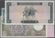 Alle Welt: Set 10 Banknotes Of Arabic Countries Containing Qatar 5x 1 Riyal Partly Consecutive, Saud - Sonstige & Ohne Zuordnung