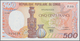 Africa / Afrika: Set Of 12 Banknotes Containing Gabon 500 Francs 1985 P. 8, Equatorial Guinea 500 & - Sonstige – Afrika