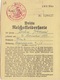 V1 - DRITTE REICHSKLEIDERKARTE 1942, Wien Kartenstelle Nr.43 - Historische Dokumente