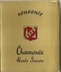 3577 " SOUVENIR CHAMONIX HAUTE SAVOIE-12 VEDUTE A COLORI " ORIGINALE - Dépliants Turistici